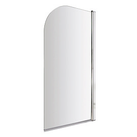 Bayswater Straight Curved Top Bath Screen Large Image