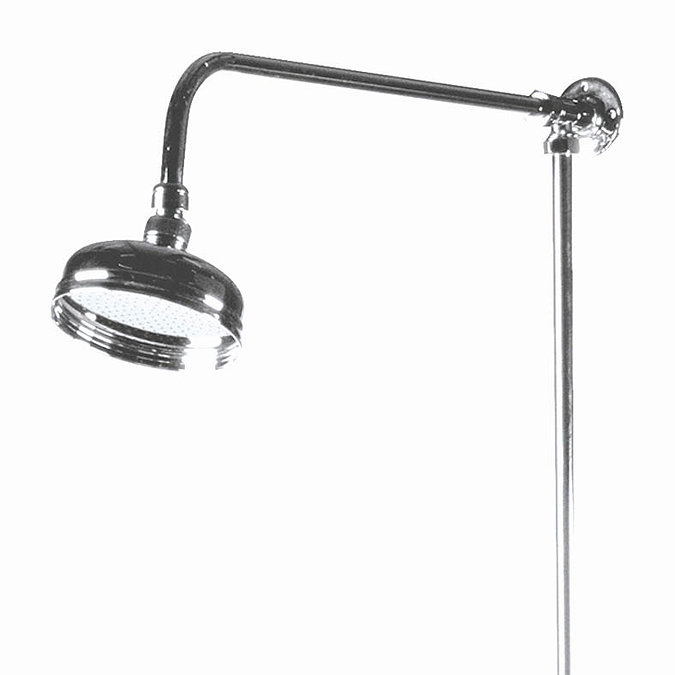 Bayswater Traditional Rigid Riser Kit for Bath Shower Mixer  Profile Large Image