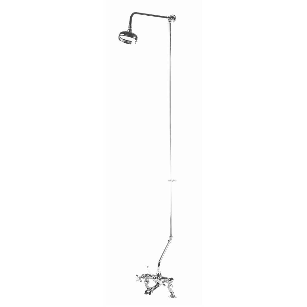 Bayswater Traditional Rigid Riser Kit for Bath Shower Mixer