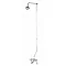 Bayswater Traditional Rigid Riser Kit for Bath Shower Mixer Large Image
