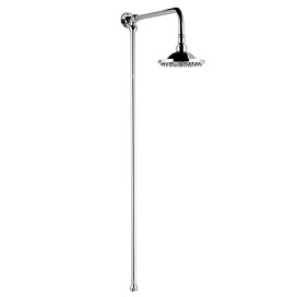 Bayswater Traditional Rigid Riser Kit with 6" Fixed Head Large Image