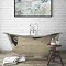 BC Designs 1700mm Nickel Double Ended Freestanding Bath Large Image