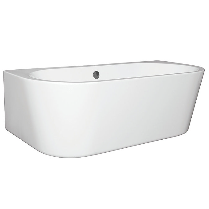 BC Designs Ancora Back To Wall Modern Bath 1640 x 590mm  Profile Large Image