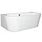 BC Designs Ancora Back To Wall Modern Bath 1640 x 590mm Profile Large Image