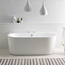 BC Designs Ancora Back To Wall Modern Bath 1640 x 590mm Large Image