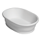 BC Designs Aurelius/Bampton 535 x 390mm Cian Countertop Basin - Matt White