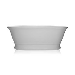BC Designs Aurelius Double Ended Freestanding Bath 1740 x 760mm - Silk Matt White