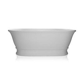BC Designs Aurelius Double Ended Freestanding Bath 1740 x 760mm - Silk Matt White