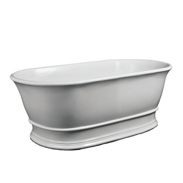 BC Designs Bampton Double Ended Freestanding Bath 1555 x 740mm  Profile Large Image