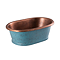 BC Designs Copper with Patina Countertop Basin 530 x 345mm