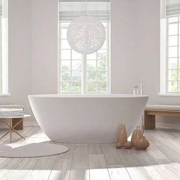 BC Designs Esseta Freestanding Modern Bath 1510 x 760mm  Profile Large Image