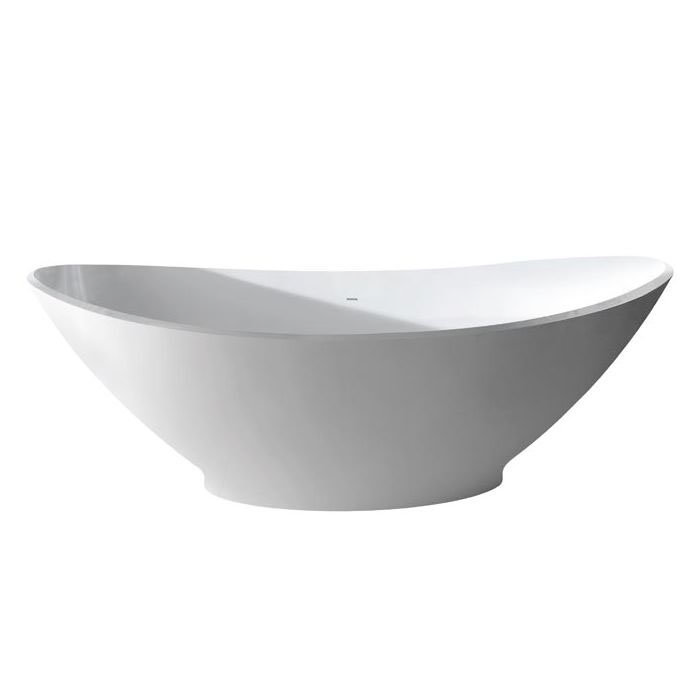 BC Designs Kurv Freestanding Modern Bath 1890 x 900mm  In Bathroom Large Image