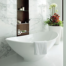 BC Designs Kurv Freestanding Modern Bath 1890 x 900mm Medium Image