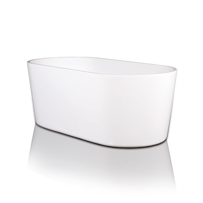 BC Designs Viado 1580mm Freestanding Modern Bath  Profile Large Image