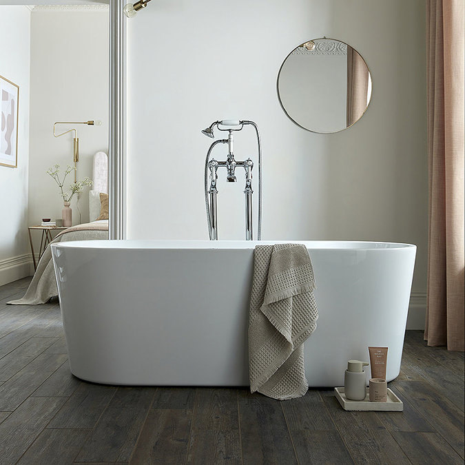 BC Designs Viado 1580mm Freestanding Modern Bath  Feature Large Image