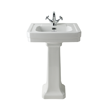 BC Designs Victrion 540mm Basin and Pedestal