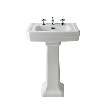 BC Designs Victrion 540mm Basin and Pedestal