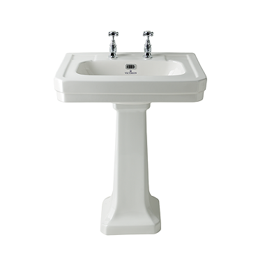 BC Designs Victrion 640mm Basin and Pedestal