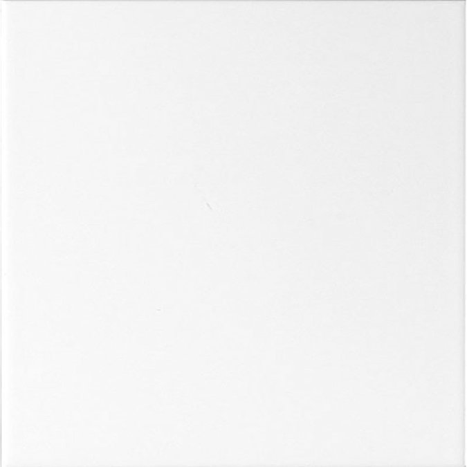 BCT Tiles - 25 Hemingway Design Lots Of Dots Plain White Wall Tiles - 198x198mm - HEM00550 Large Image