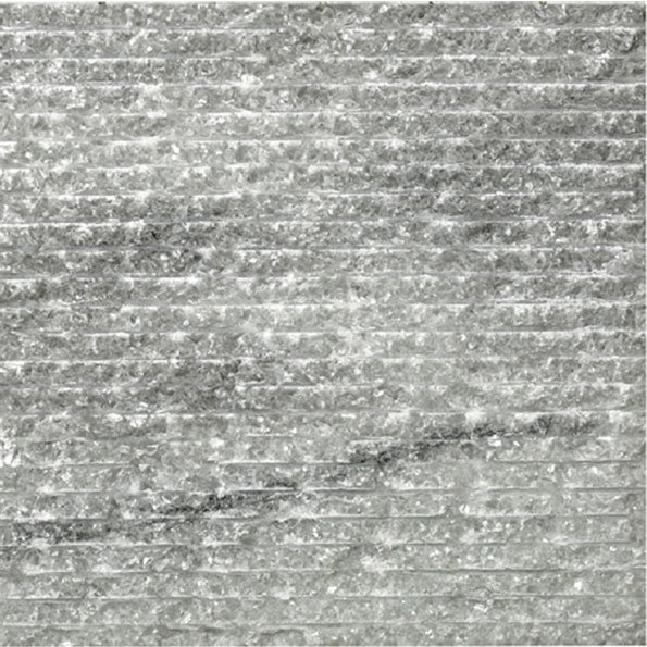 BCT Tiles - 4 Elite Rice White Scored Stone Tiles - 305x305mm - ISC2679 Large Image