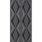 BCT Tiles - 4 Hemingway Design Deco Diamonds Charcoal Satin Decor Tiles - 248x498mm - HEM00680 Large Image