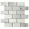 BCT Tiles - 5 Elite Rice White Honed Brick Mosaic Stone Tiles - 305x305mm - ISC2677 Large Image