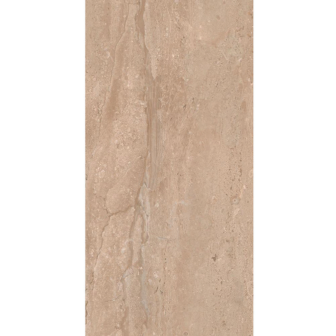 BCT Tiles - 6 Parallel Dark Beige Gloss High Definition Wall Tiles - 300x600mm - BCT20362 Large Image