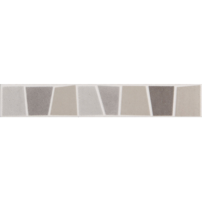 BCT Tiles - 6 Salisbury Mixed Strip Satin Border Tiles - 248x40mm - BCT15383 Large Image