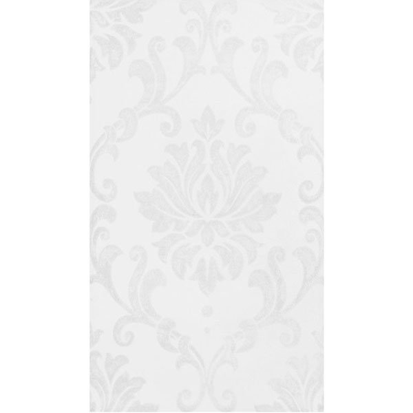 BCT Tiles - 8 Statement White Damask Decor Wall Tiles - 298x498mm - BCT13488 Large Image
