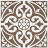 9 Devonstone Brown Feature Floor Tiles - 331x331mm Large Image