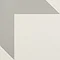 BCT Tiles - 9 Hemingway Design 3D Squares Light Grey Matt Floor Tiles - 331x331mm - HEM00642 Large Image