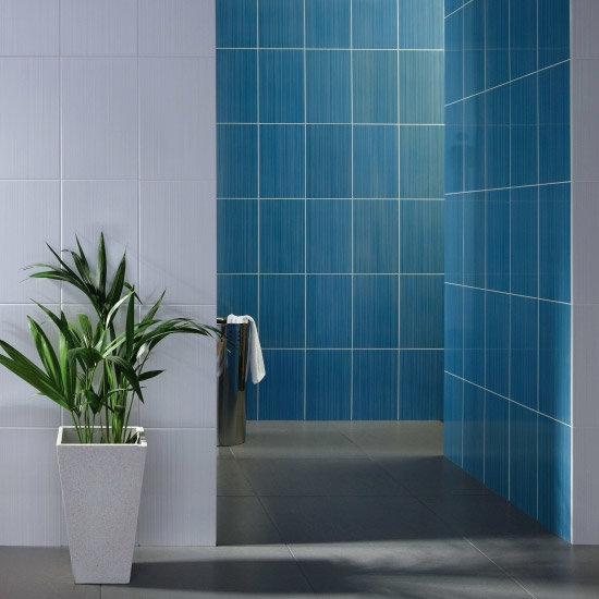 BCT Tiles - 10 Brighton Blue Wall Gloss Tiles - 248x398mm - BCT12306 Profile Large Image