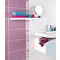 BCT Tiles - 10 Brighton Lilac Wall Gloss Tiles - 248x398mm - BCT12221 Profile Large Image