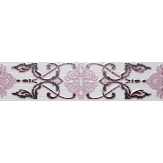 BCT Tiles - 6 Brighton Regency Lilac Strip Tiles - 398x98mm - BCT13679 Large Image