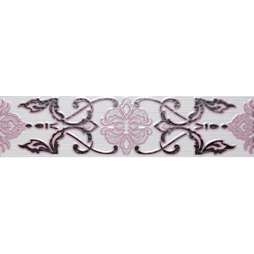 BCT Tiles - 6 Brighton Regency Lilac Strip Tiles - 398x98mm - BCT13679 Profile Large Image