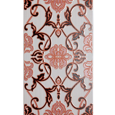 BCT Tiles - 6 Brighton Regency Orange Insert Tiles - 248x398mm - BCT13594 Profile Large Image
