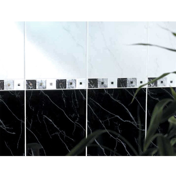 BCT Tiles - 12 Carrara Black Wall Gloss Tiles - 248x331mm - CAN33191 Profile Large Image