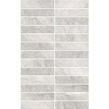 BCT Tiles - 10 Dartmoor Naturals Quartz Mosaic Wall Satin Tiles - 248x398mm - CAN43688 Profile Large Image