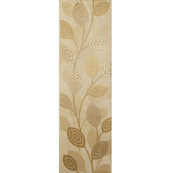 BCT Tiles - 4 Dartmoor Naturals Sandstone Leaf Satin Strips - 123x398mm - BCT08613 Large Image