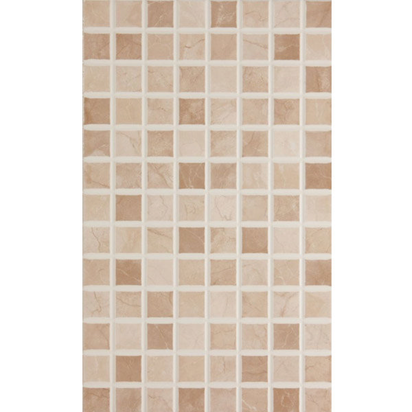 BCT Tiles - 10 Elgin Cappuccino Beige Mosaic Wall Gloss Tiles - 248x398mm - BCT12696 Large Image