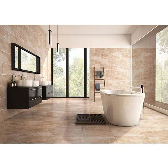 BCT Tiles HD Astbury Beige Floor Tiles - 498 x 498mm - BCT41733