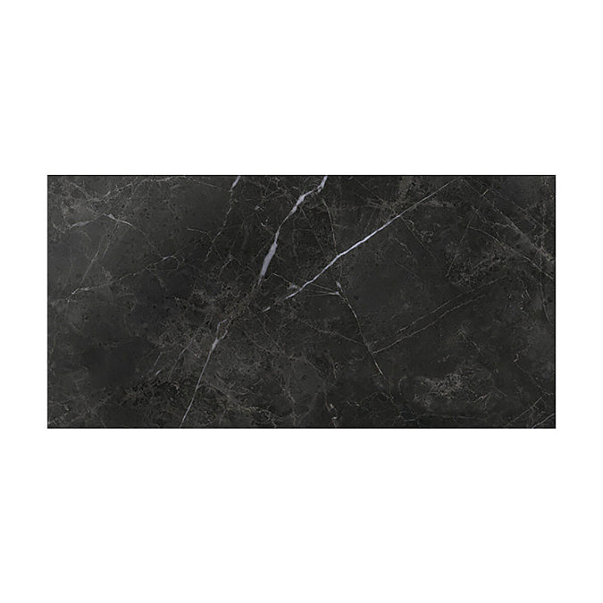 BCT Tiles Impact Ashburton Black Marble 300 x 600 x 6mm Splashback - BCT54535 Profile Large Image