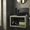 BCT Tiles Impact Ashburton Black Marble 300 x 600 x 6mm Splashback - BCT54535 Large Image