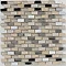 BCT Tiles Naturals Stone/Glass/Metal/Pearl Mix Mosaic Tiles - 300 x 300mm - BCT38498  Feature Large 