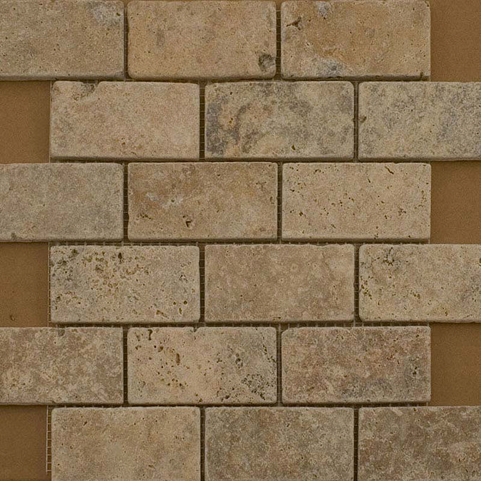 BCT Tiles Naturals Stone Multiuse Mosaic Tiles - 305 x 305mm - M000119 Large Image