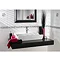 BCT Tiles - 6 Paris Black Insert Wall Gloss Tiles - 198x198mm - BCT14850 Profile Large Image