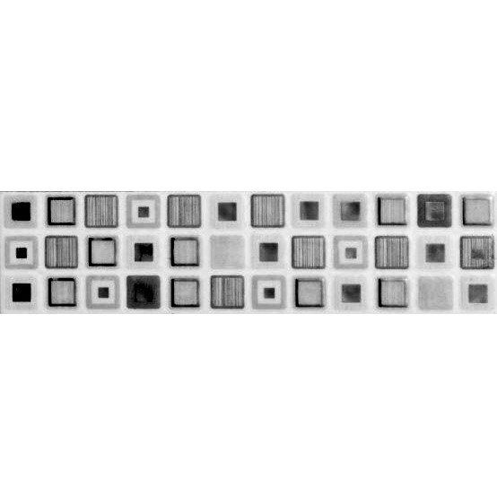BCT Tiles - 6 Paris Black Gloss Strips - 198x50mm - BCT14881 Large Image