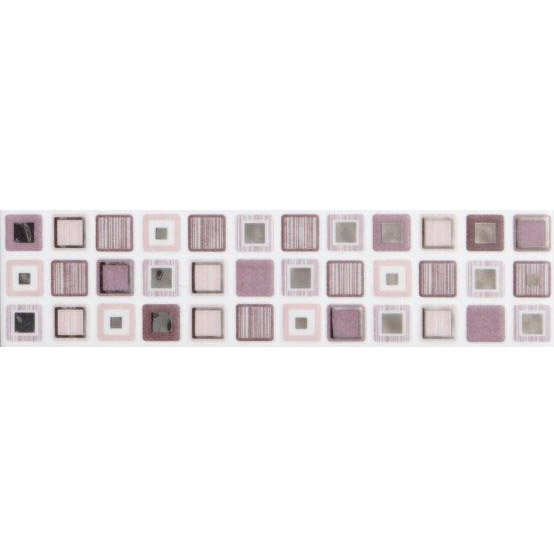 BCT Tiles - 6 Paris Purple Gloss Strips - 198x50mm - BCT14911 Large Image