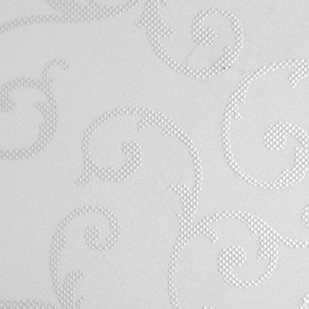 BCT Tiles - 10 Renaissance Scroll White Wall Satin Tiles - 248x398mm - BCT08392 Profile Large Image