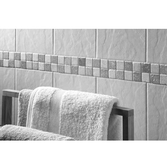 BCT Tiles - 20 Riven White Wall Rustic Tiles - 198x248mm - BCT08996 Profile Large Image